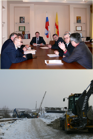 16:58 В администрации  Алатыря  прошло очередное совещание по вопросам  строительства  моста  на Суре