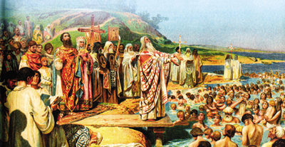 09:18 Сегодня в России впервые  в день святого равноапостольного князя Владимира  отмечается государственный праздник - День Крещения Руси