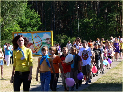 08:10_В День Молодежи состоялось открытие II-ой  смены  в детском оздоровительном лагере «Янтарный»