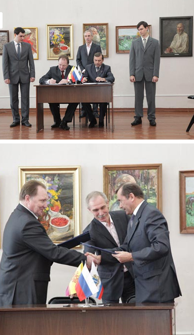 11:36 Подписано соглашение о сотрудничестве в области образования и культуры между городом Алатырем и Карсунским районом Ульяновской области