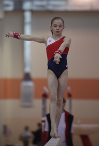 13:16 В составе Сборной команды России  алатырская гимнастка  Евгения Шелгунова стала победительницей юниорского первенства Европы по спортивной гимнастике