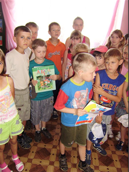 10:05_Игровая программа  на экологическую тему была подготовлена  в детской библиотеке  для  ребят из социально-реабилитационного центра