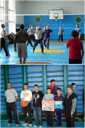 14:30_Сыграть в волейбол с депутатами, да еще и выиграть - для воспитанников  Алатырской школы-интерната это реальность