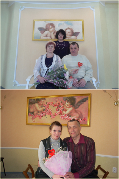 17:05_В День Святого Валентина в отделе ЗАГС  города Алатыря узаконили свои отношения две пары новобрачных