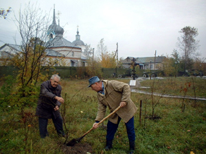 13:16 Сегодня в Алатырском парке Ветеранов посажена новая аллея