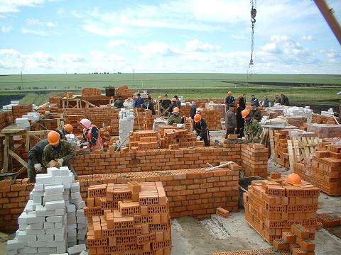 08:33 В Батырево прошёл конкурс «Лучший каменщик»