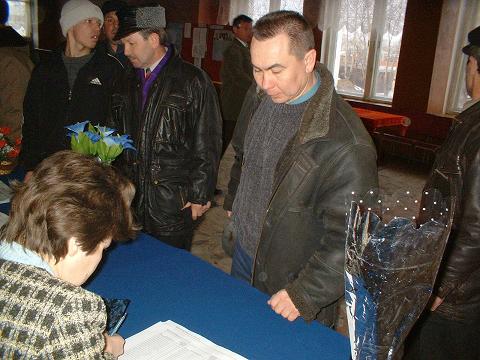 12:09 Ход голосования в Батыревском районе на 12.00 часов