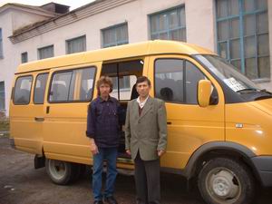 Педагоги Вурнарского района благодарны за новый микроавтобус