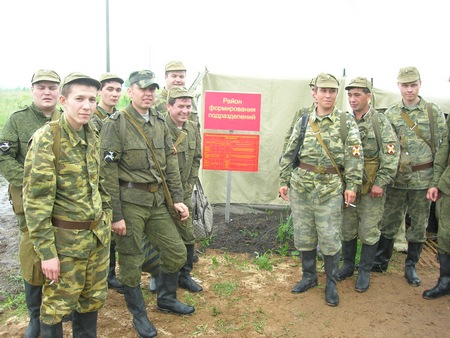 Учебные сборы в г.Цивильск позволяют гражданам г.Канаш, пребывающим в запасе, совершенствовать военные знания, умения и навыки