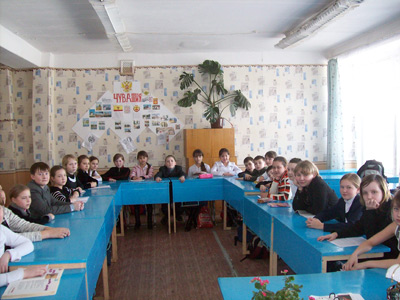 Круглый стол на тему «Стань сильным, здоровым, красивым» в средней школе № 7 г.Канаш