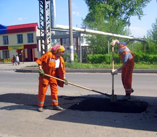 Город благоустраивается