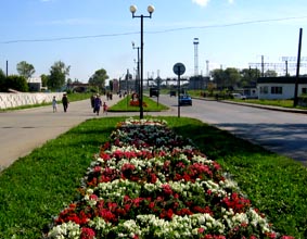 В городе Канаш ведется постоянная работа по благоустройству