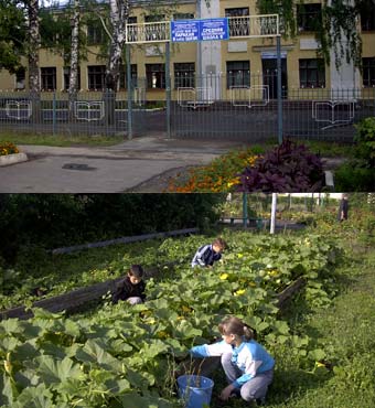 11:35 Учащиеся города Канаш активно занимаются благоустройством своих школ