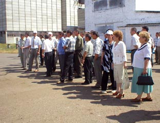 В ГУП «Канашский элеватор» состоялось республиканское семинар-совещание по  подготовке к уборке урожая и приему зерна в 2006 году