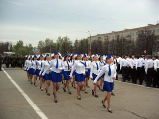 11:58 Юнармейцы города Канаш на Параде Победы