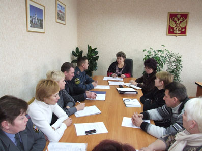 В городе Канаш состоялось очередное заседание комиссии по профилактики правонарушений