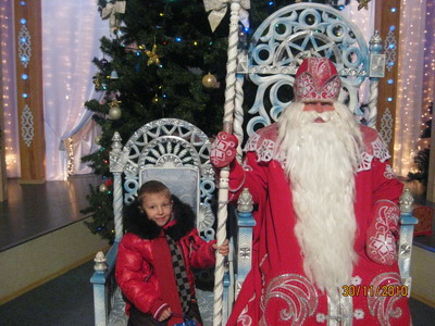 Канашский школьник побывал в гостях у Деда Мороза в городе Великий Устюг