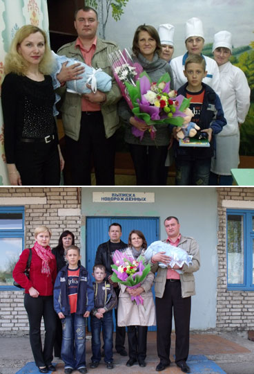 В канун Международного дня семьи в городе Канаш зарегистрирован 200 новорожденный