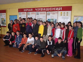 13:07 Очередная встреча молодёжи с мастером спорта по биатлону Вячеславом Алексеевым.
