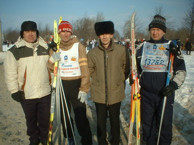 10:09 XXV Всероссийская массовая лыжная гонка «Лыжня России – 2007»