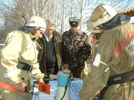 14:55 Состоялось выездное заседание комиссии по предупреждению и ликвидации чрезвычайных ситуаций и обеспечению пожарной безопасности