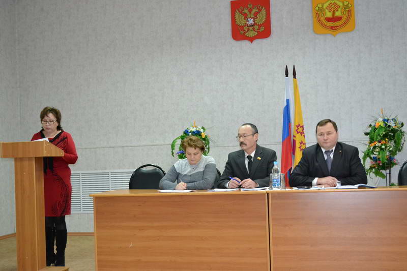 Состоялось очередное 25 заседание Собрания депутатов Канашского района