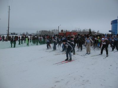 13:35. Всероссийские лыжные гонки «Лыжня России - 2009» – в Козловке