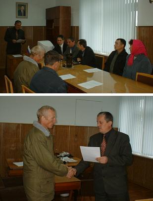 Состоялось вручение  Свидетельств о предоставлении безвозмездных субсидий работникам АПК Козловского района.