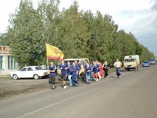 18:33 Республиканский легкоатлетический пробег  памяти  А.Г.Николаева в  Комсомольском  районе