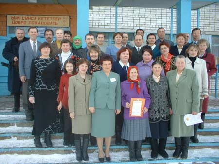 Алманчинская школа  отметила  свой  120-летний  юбилей