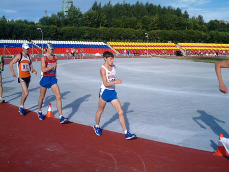 09:40 Ходоки Красноармейского района на чемпионате России