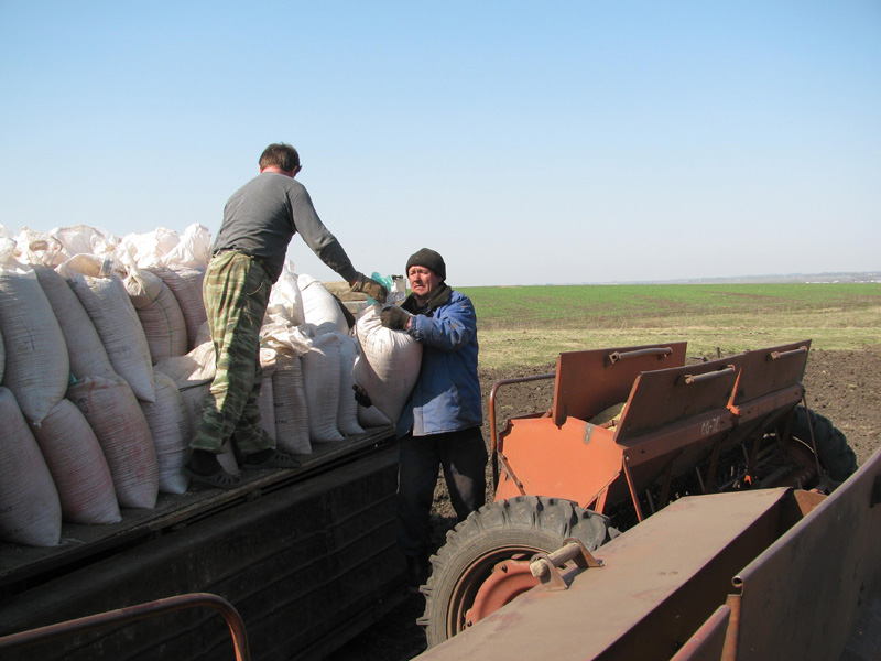 Глава Красноармейского района С. А. Николаев ознакомился с ходом весенне-полевых работ в хозяйствах «Гигант», «Восток» и «Агрофирма «Таябинка»