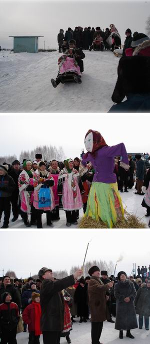 Праздник «Проводы зимы» прошёл в Красночетайском районе