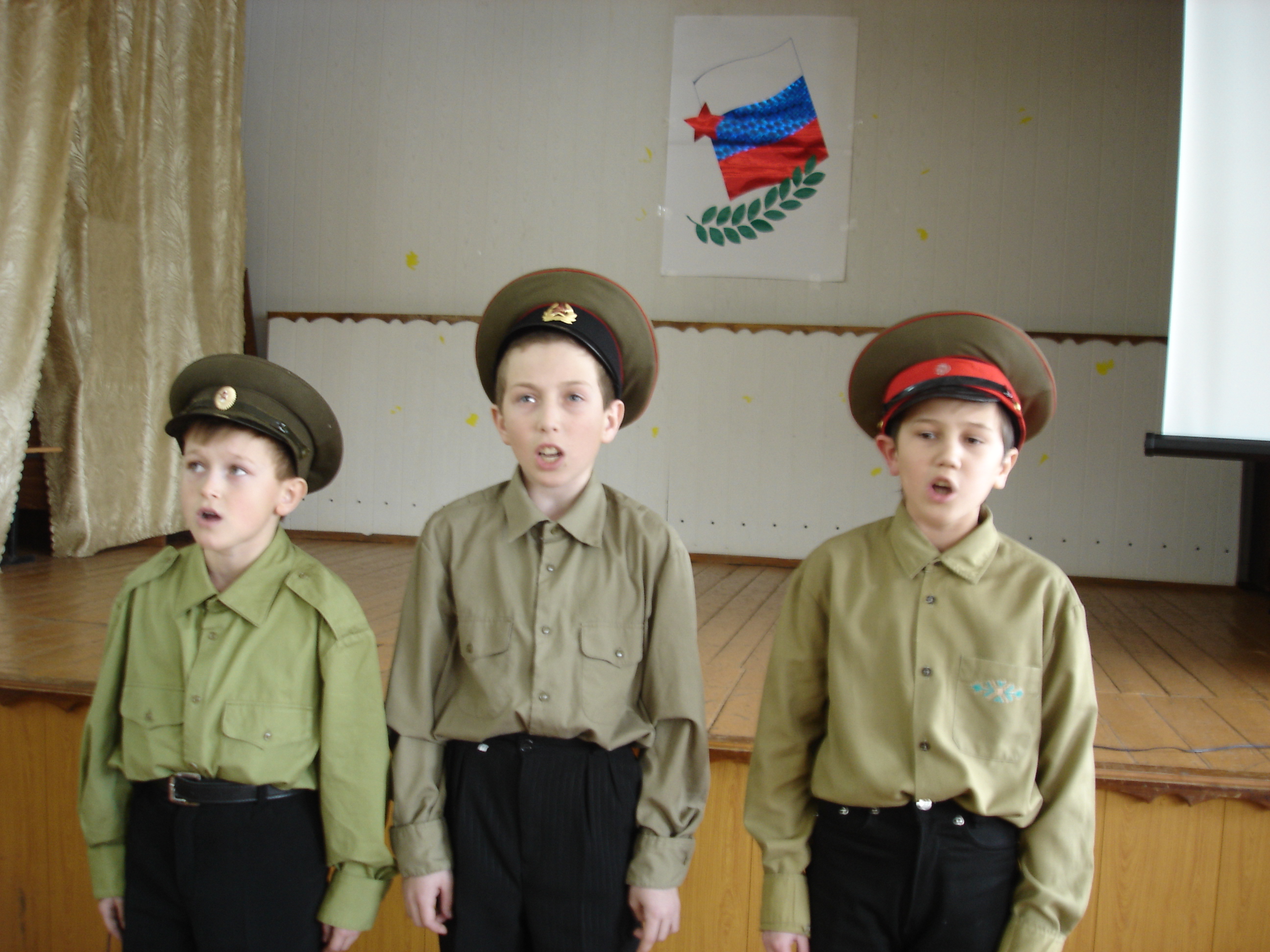 Призёры конкурса исполнителей патриотической песни «С любовью к России»