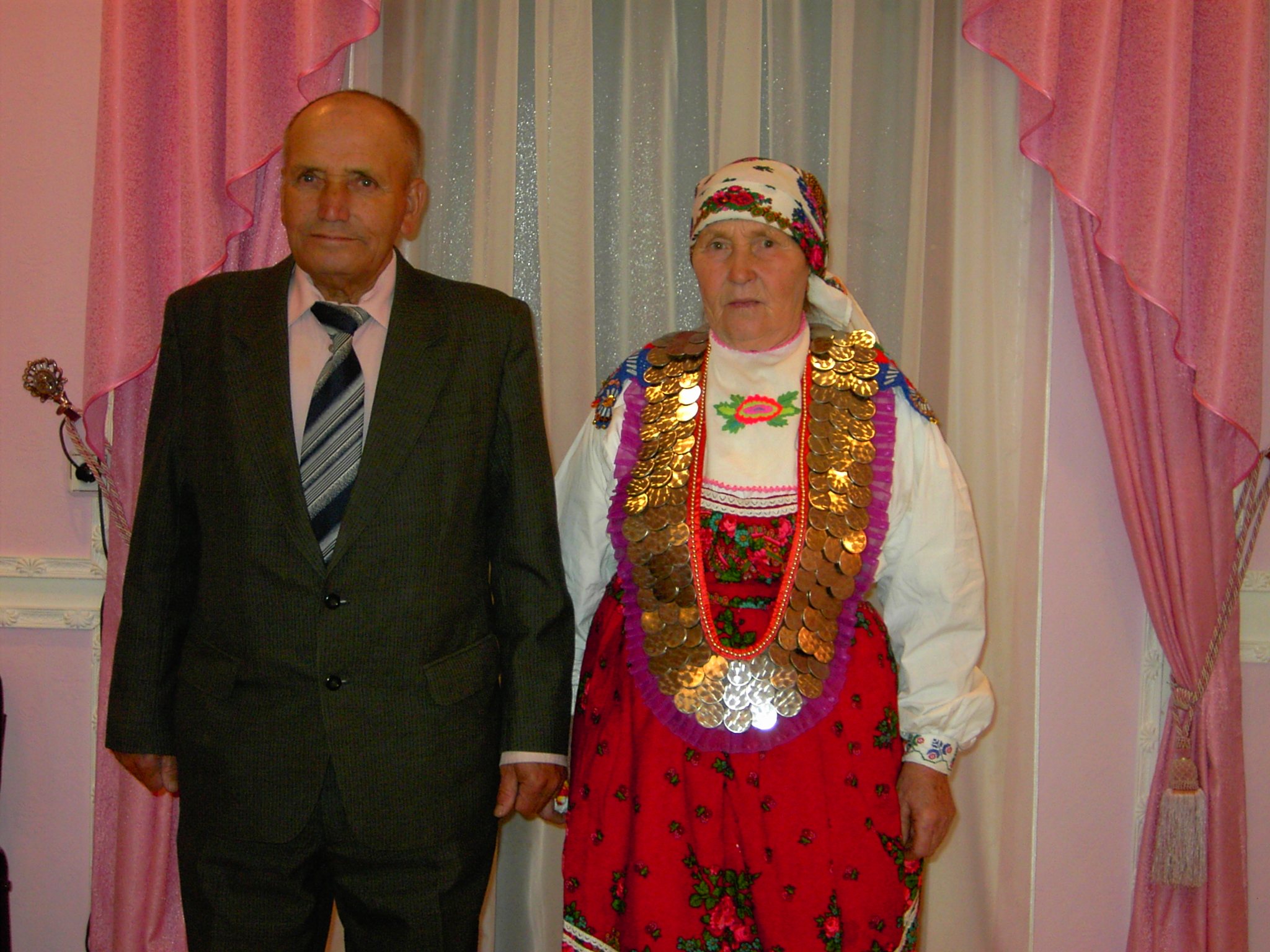 В Красночетайском районе супруги Самсоновы отметили золотую свадьбу