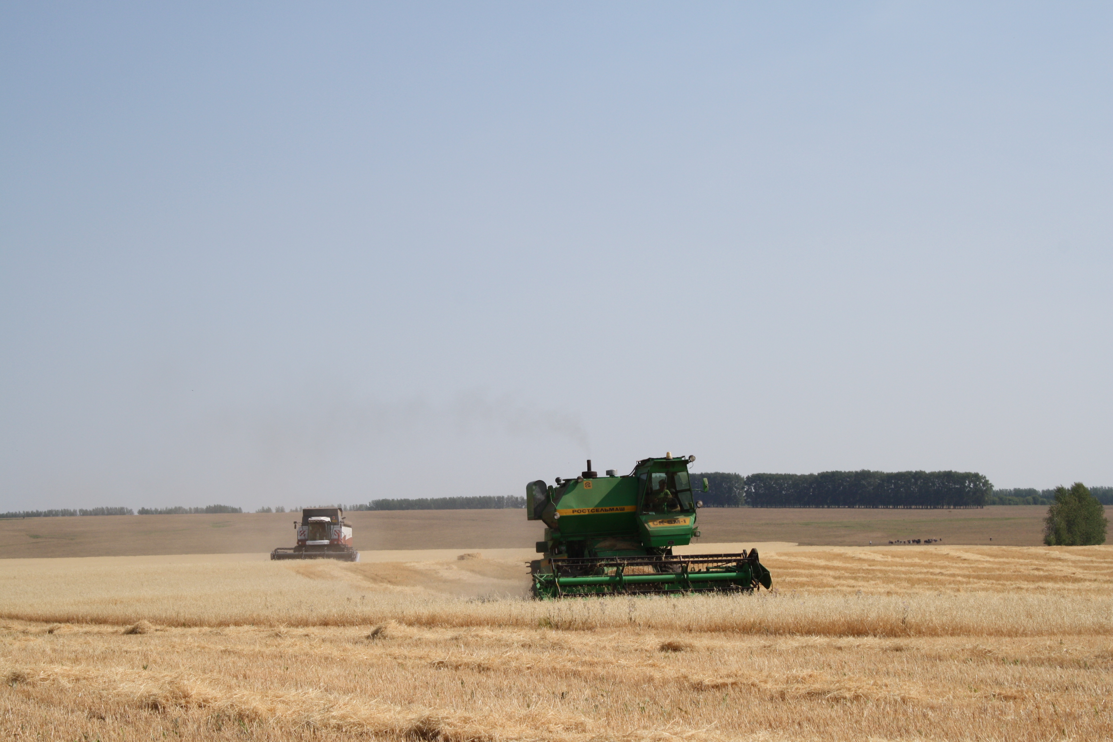 Красночетайский район: хлеборобы наращивают темпы уборки урожая