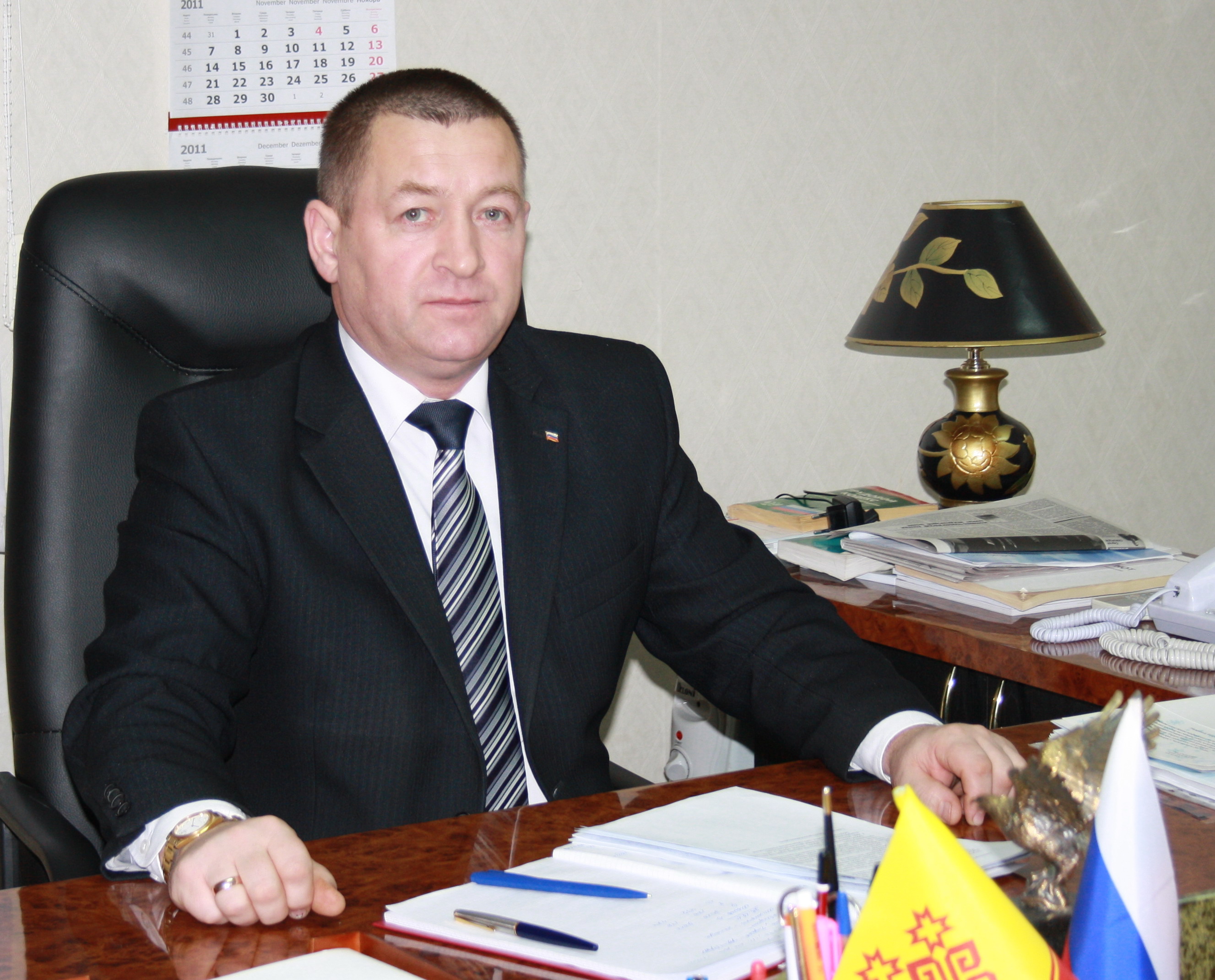 Новогоднее обращение главы администрации Красночетайского района А.В.Башкирова