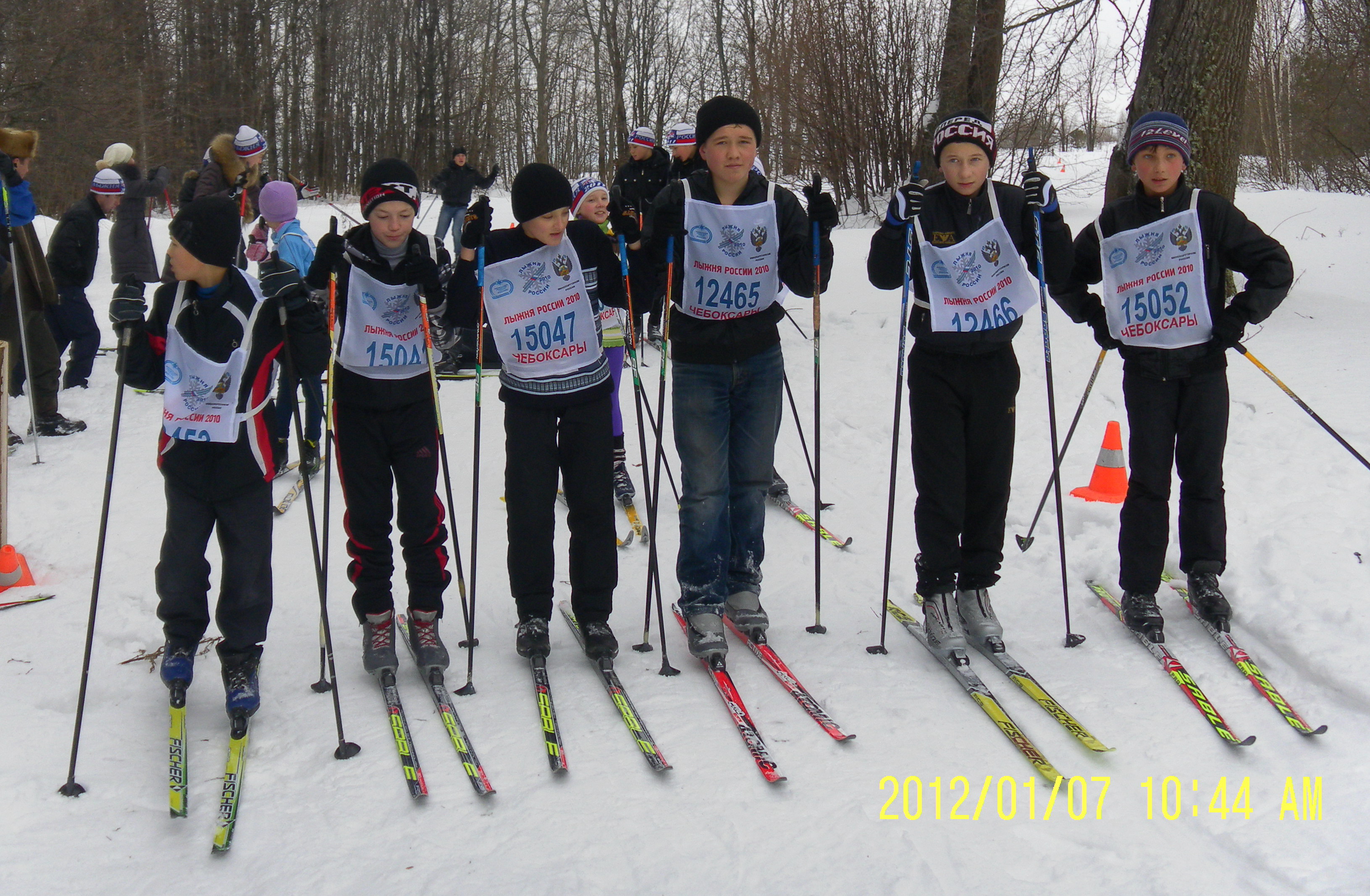 Красночетайский район: состоялись рождественские лыжные гонки