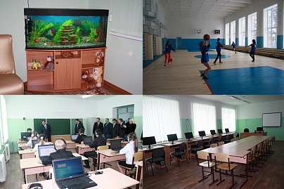 Пристрой Красночетайской школы стал современным зданием, с высокотехнологичным учебным оборудованием, условиями для занятий спортом и творчеством