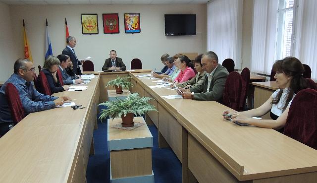 Состоялось заседание коллегии при главе администрации Красночетайского района