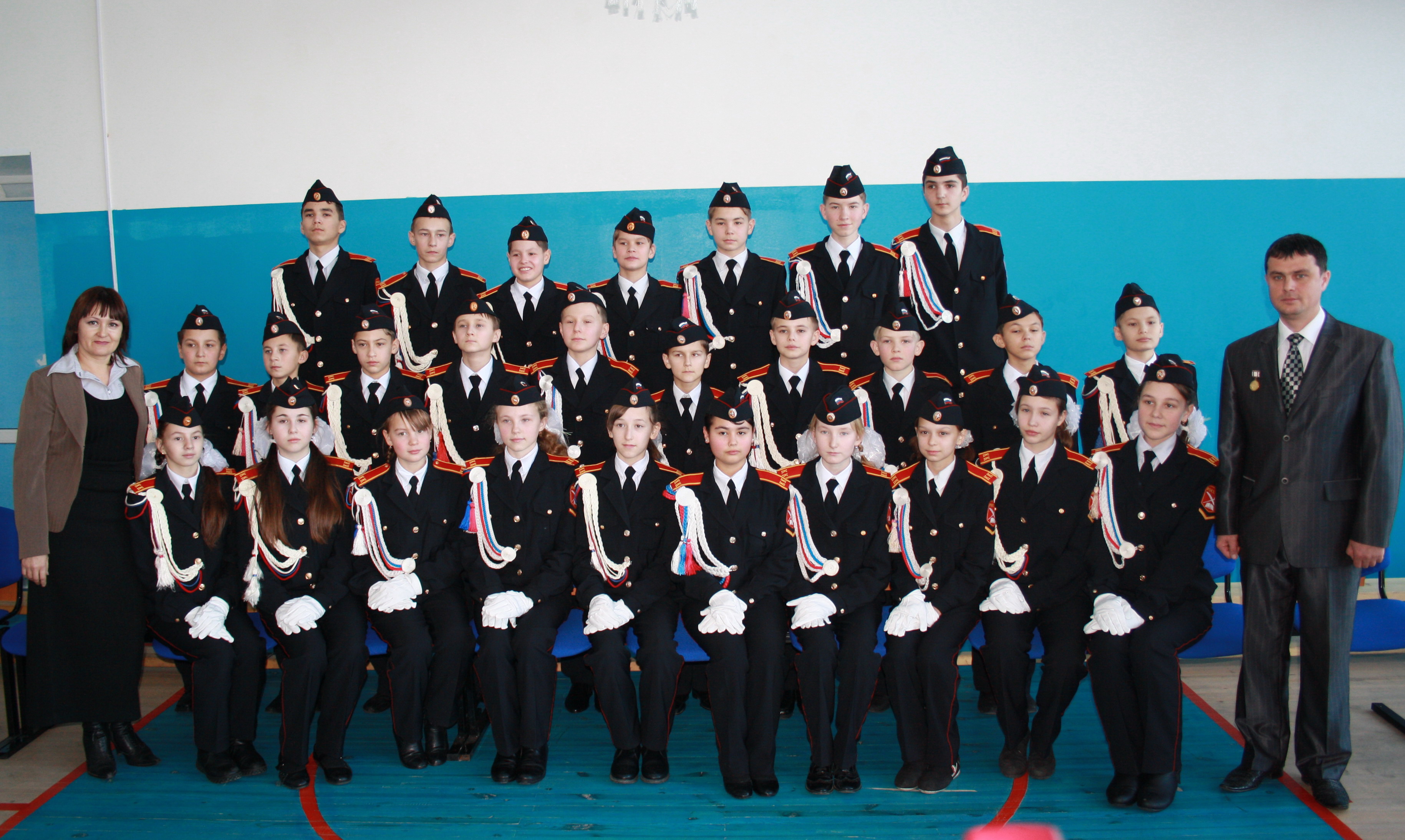 В Красночетайском районе состоялось торжественное посвящение в кадеты
