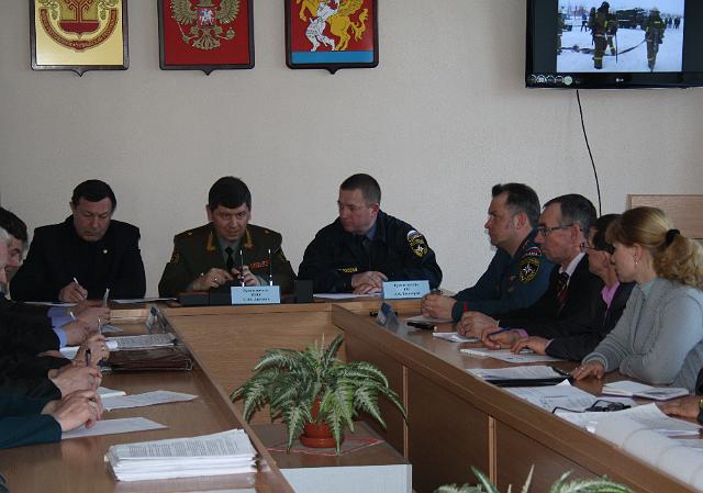 В Красночетайском районе подведены итоги командно-штабного учения