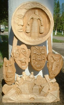 Композиция чувашской сказки «Девушка на Луне»