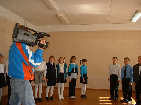14:27 Чувашское телевидение готовит к показу материал о детской организации "Сеспель" Мариинско-Посадского района