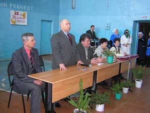 Торжественное вручение медалей ветеранам войны в селе Напольном было приурочено ко Дню защитников Отечества