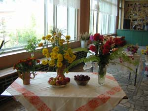 16:52 В Порецком  районном Дворце культуры прошла выставка цветов и яблок