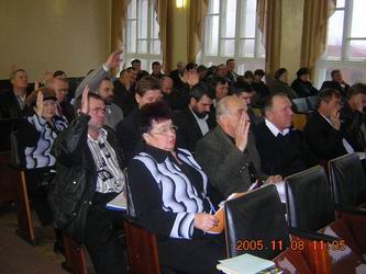 Сегодня, 8 ноября 2005 года, состоялось очередное заседание Собрания депутатов Порецкого района четвертого созыва
