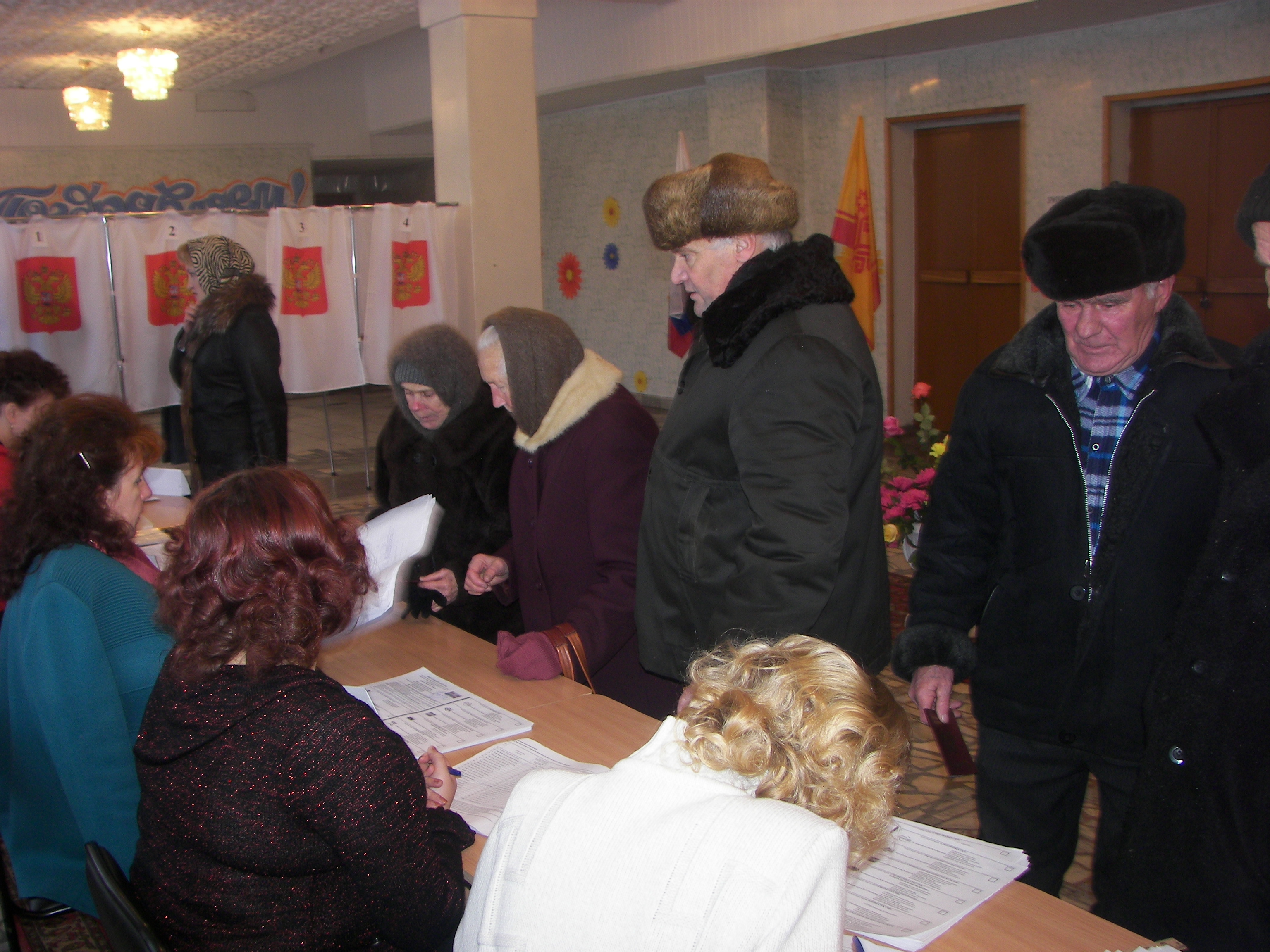 10:28 В Порецком районе голосование проходит при высокой активности избирателей