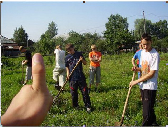 Порецкий район: трудовое лето подростоков-2009