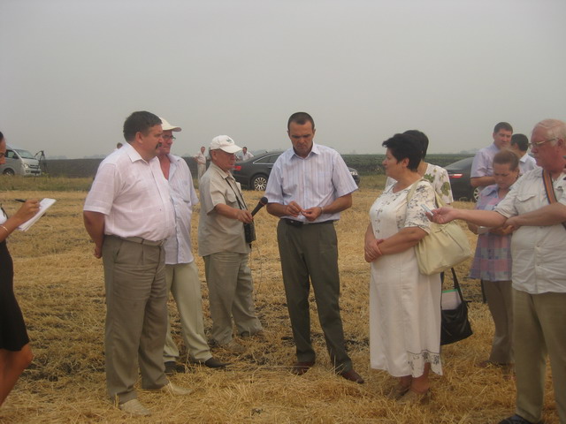 Министр сельского хозяйства М.В. Игнатьев с рабочей поездкой в Порецком районе